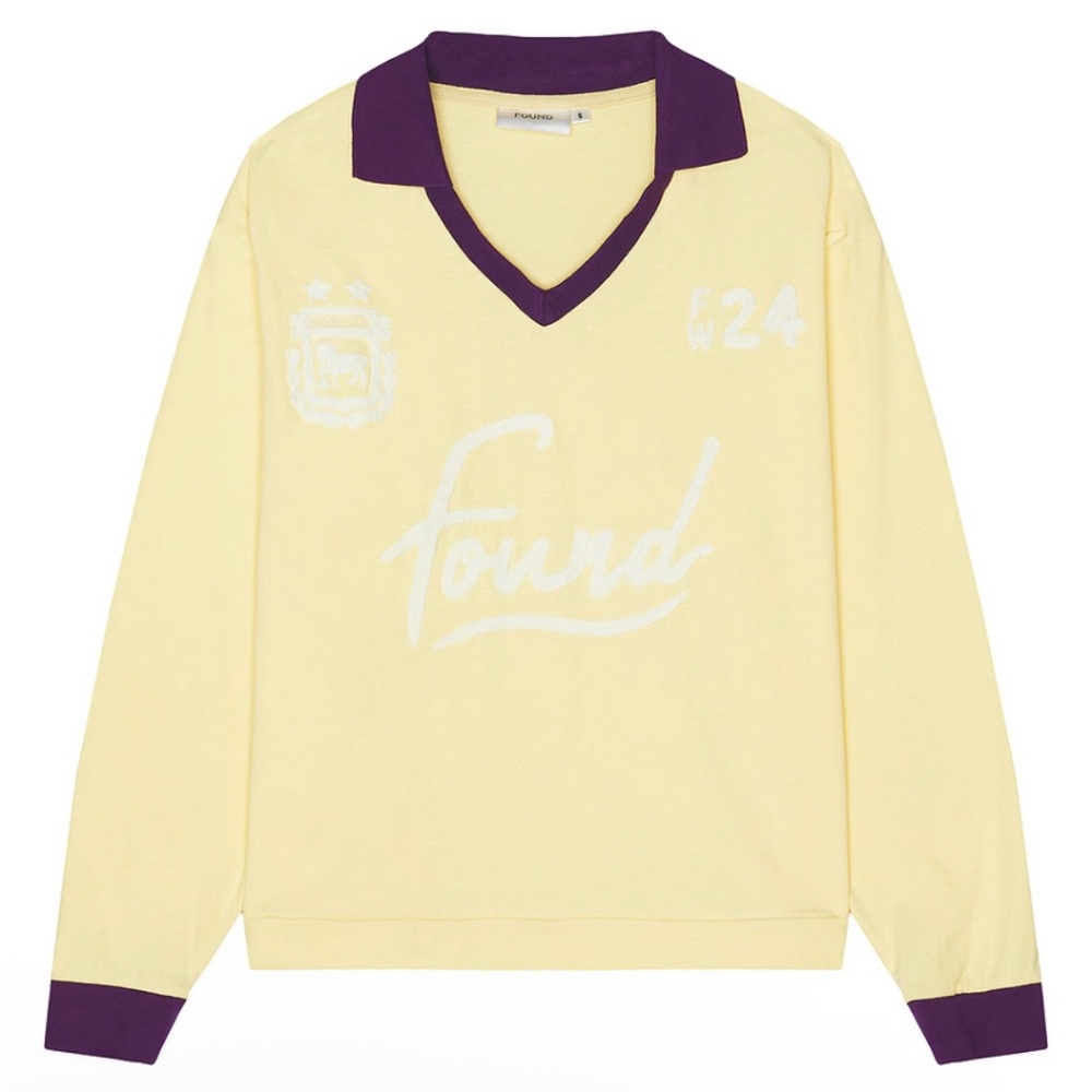 Found Sahara Sun Jersey XL Yellow Unisex NWOT